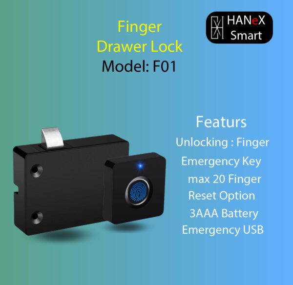 Smart Cabinet & Drawer Lock HANeX F01