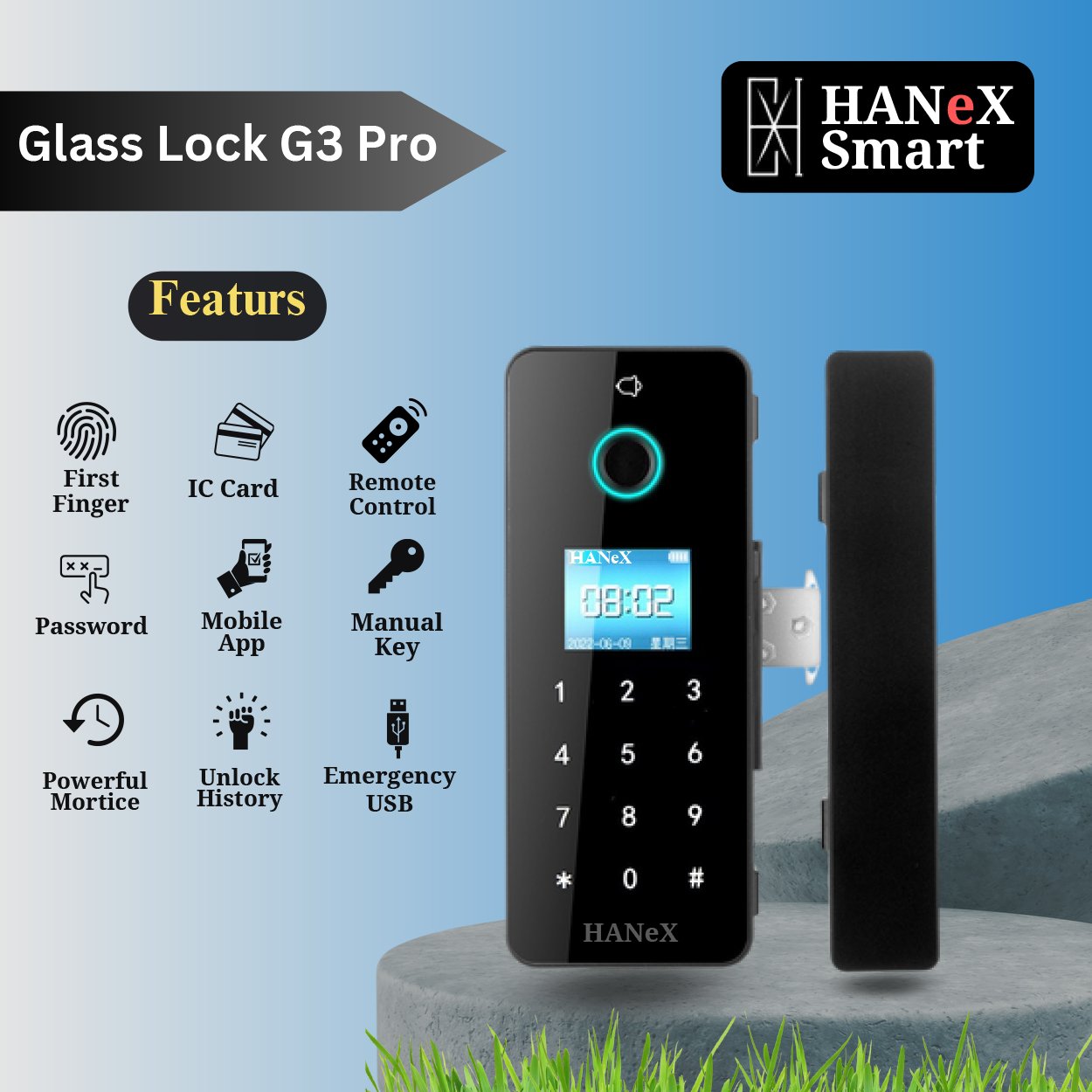 Smart Door Lock HANex G3 Pro