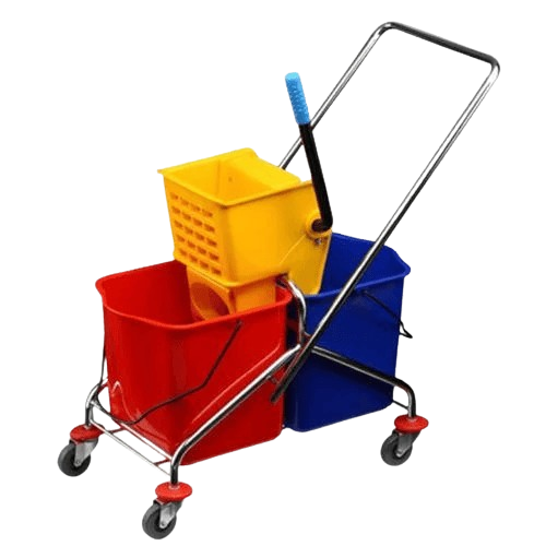 Mop Wringer Trolley (Double Bucket ) 60 Ltr.
